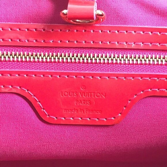 LOUIS VUITTON M93643 MonogramVernis Wilshere-Boulevard Tote Bag Hand Bag - Picture 6 of 16